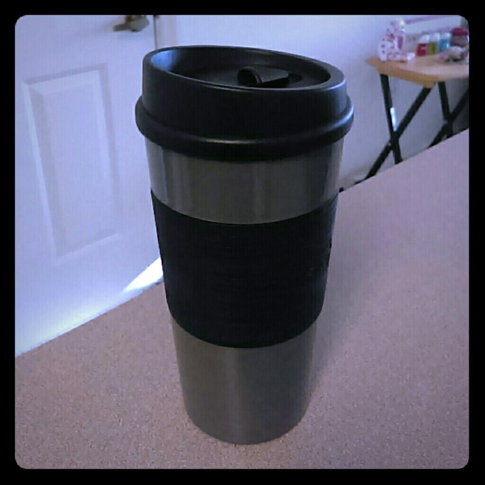Grey insulated cup